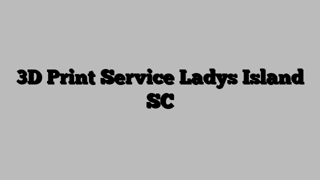 3D Print Service Ladys Island SC